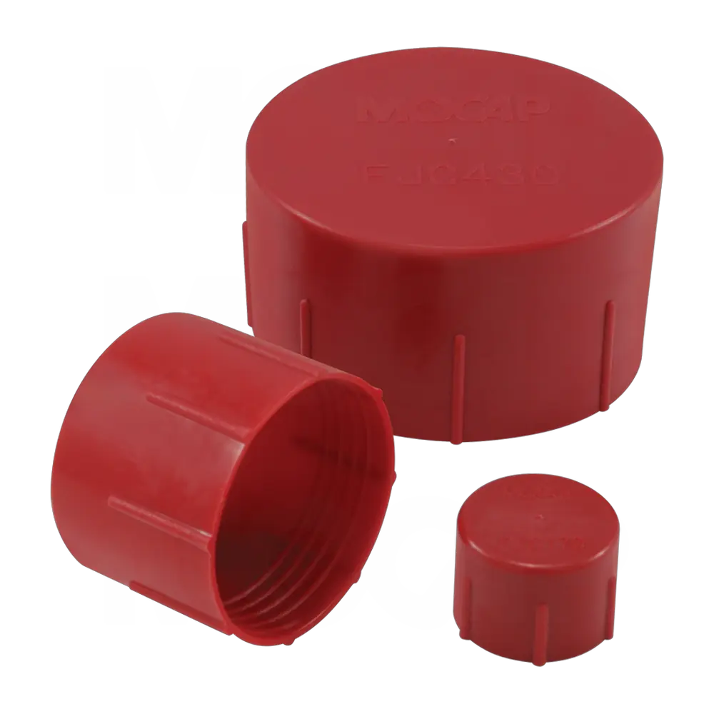 Pack of 40 Red PE-LD to fit Thread Size 1-20 CD-TC-120 to Fit Thread Size 1-20 Caplugs ZTC120Q1 Plastic Threaded Plastic Cap for Flared JIC Fittings 