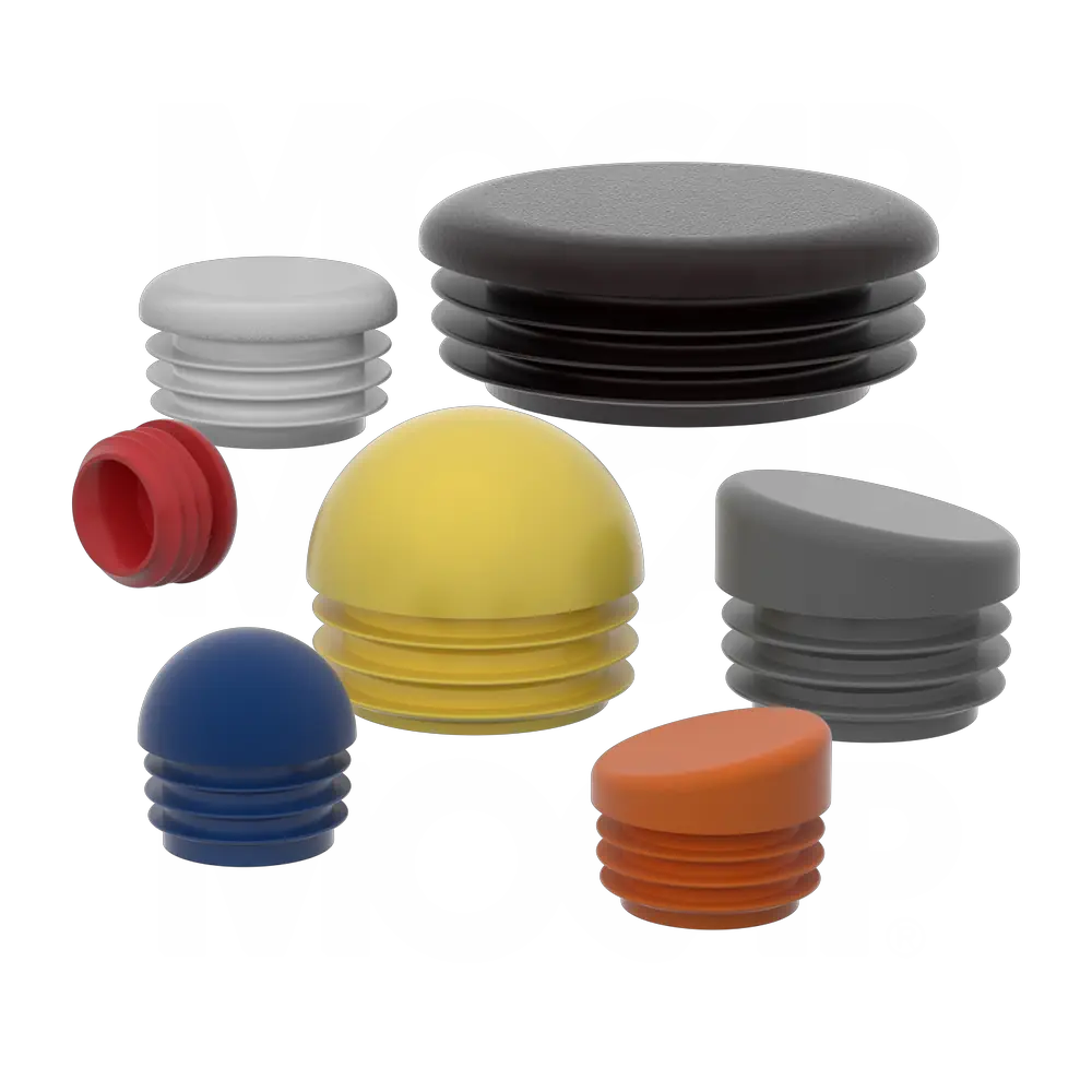 round cap plugs