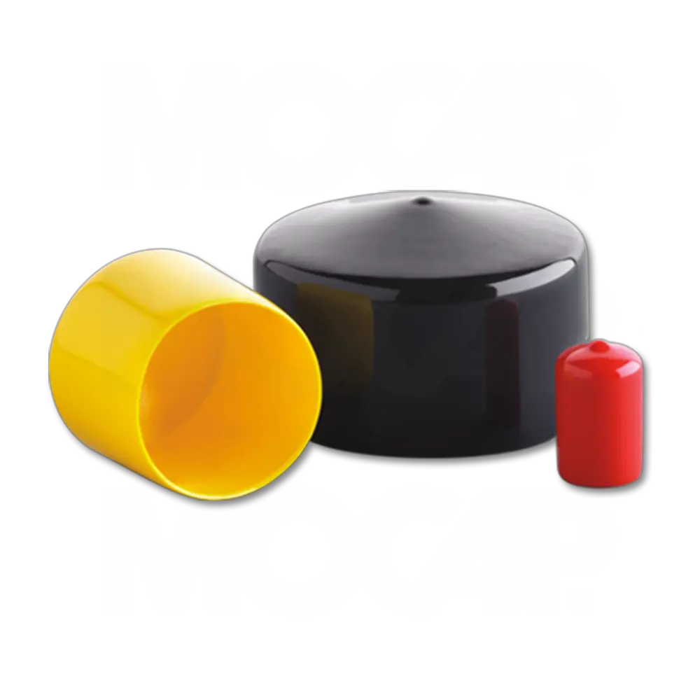 plastic cap for steel pipe end protection