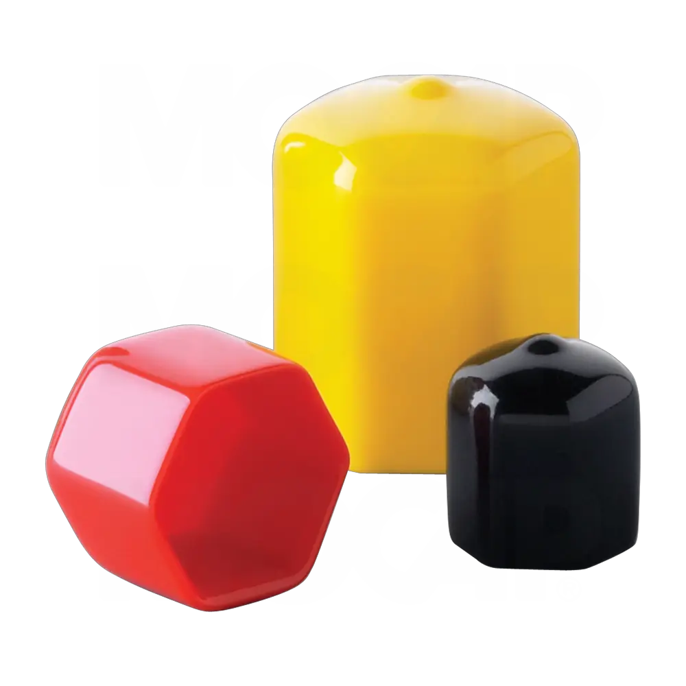 10X 4 Types Black Plastic Dome Bolt Nut Protection Caps Cover Hex Hexagon S2 JN 